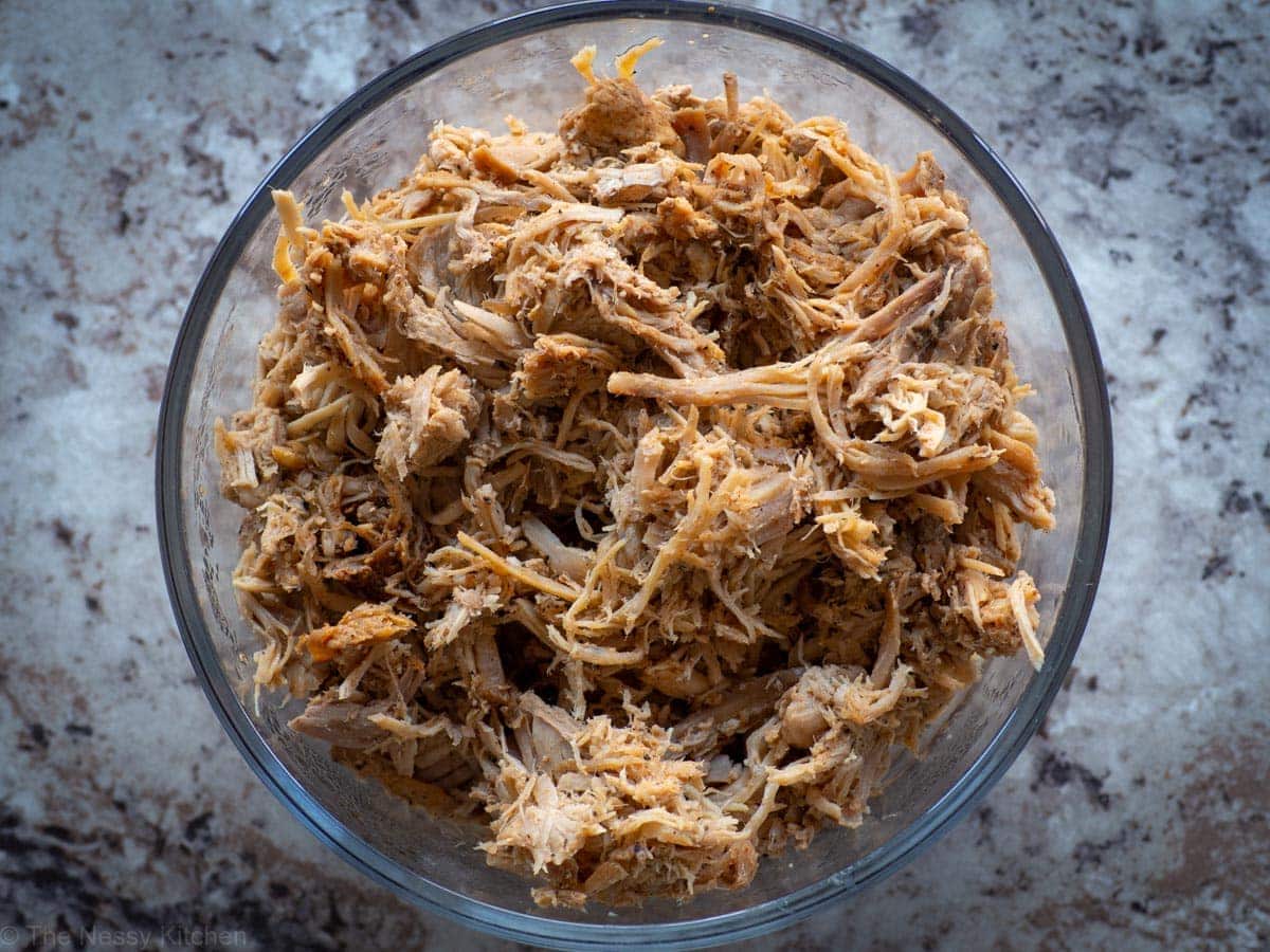 Frozen pulled pork in instant online pot