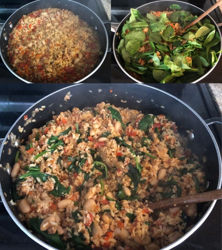 Italian Sausage Rice Skillet The Nessy Kitchen