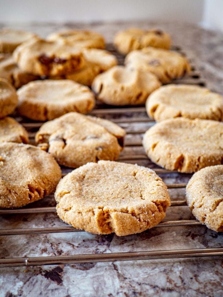 Oat Flour Peanut Butter Cookies The Nessy Kitchen