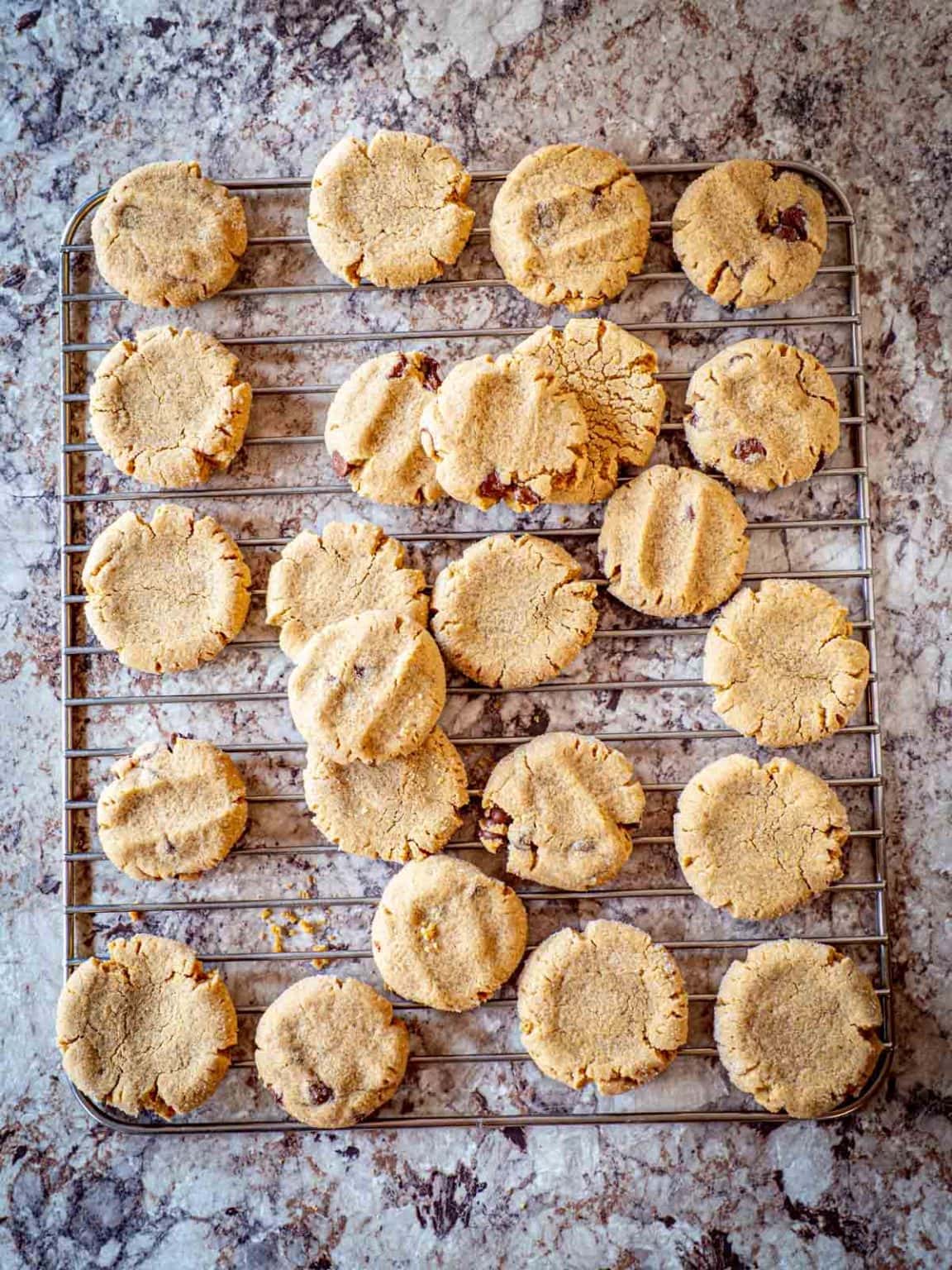 Oat Flour Peanut Butter Cookies The Nessy Kitchen