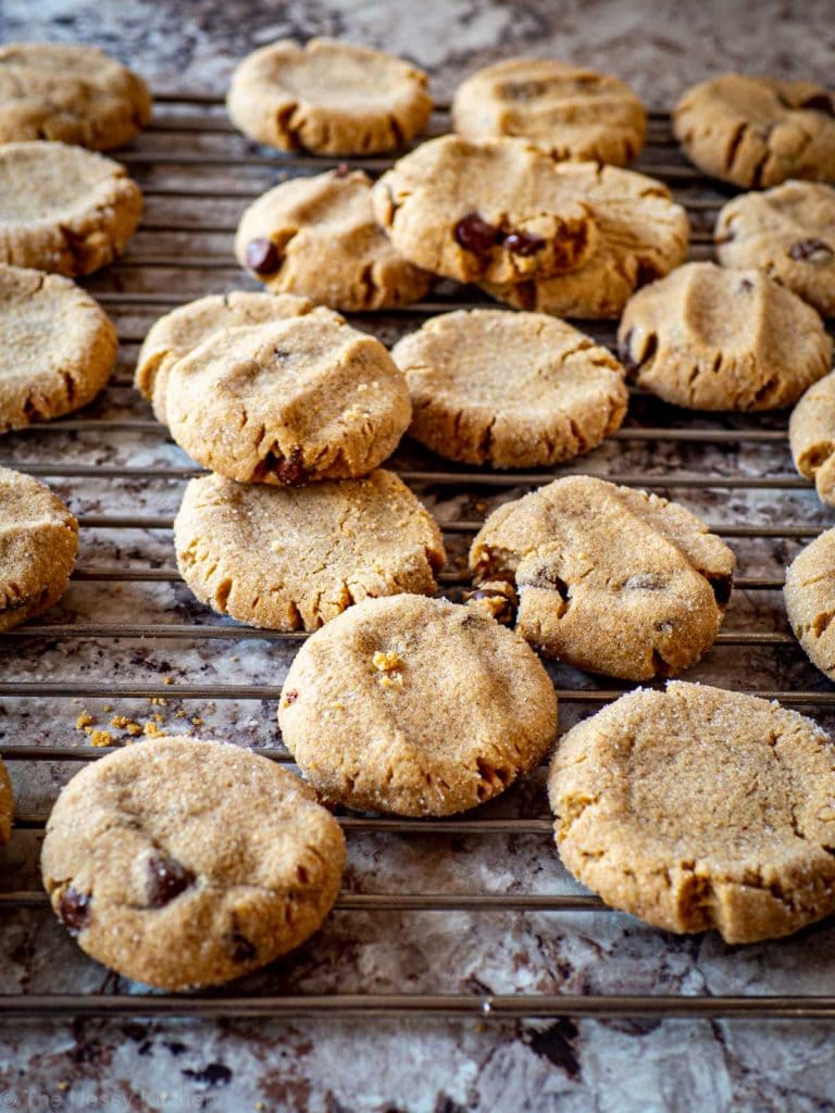 Oat Flour Peanut Butter Cookies The Nessy Kitchen
