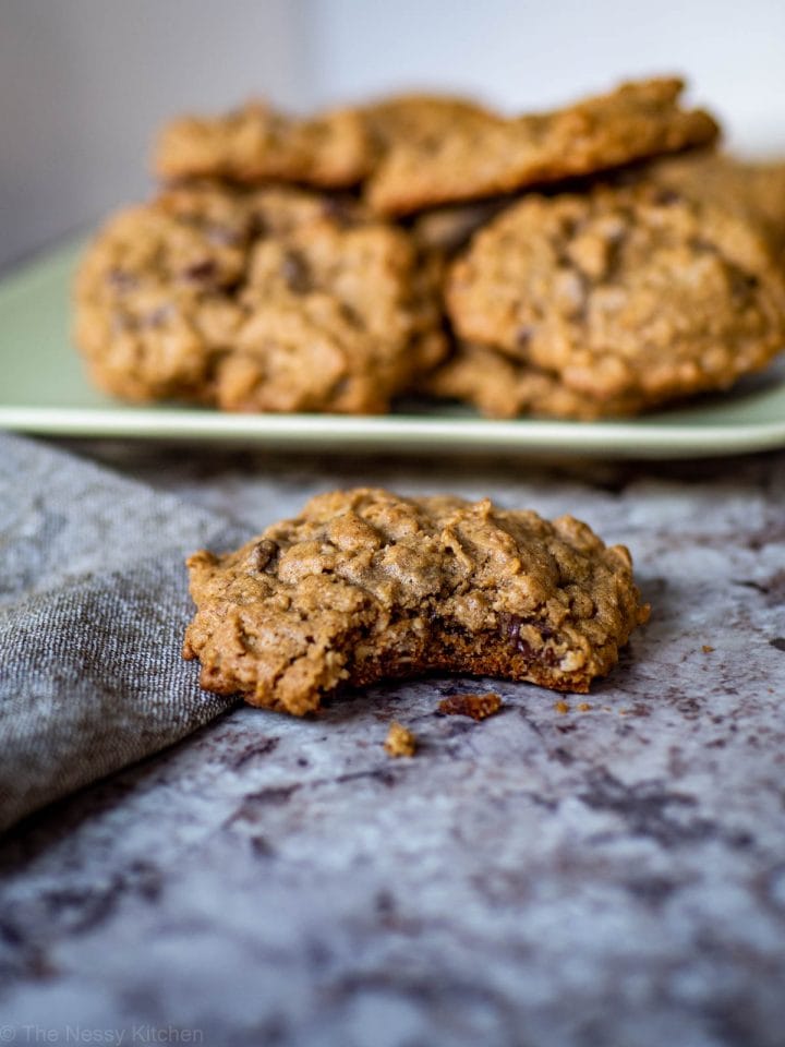 oat-flour-oatmeal-cookies-the-nessy-kitchen