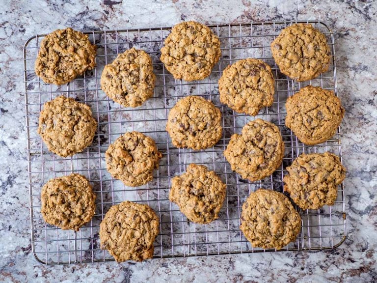 Oat Flour Oatmeal Cookies The Nessy Kitchen
