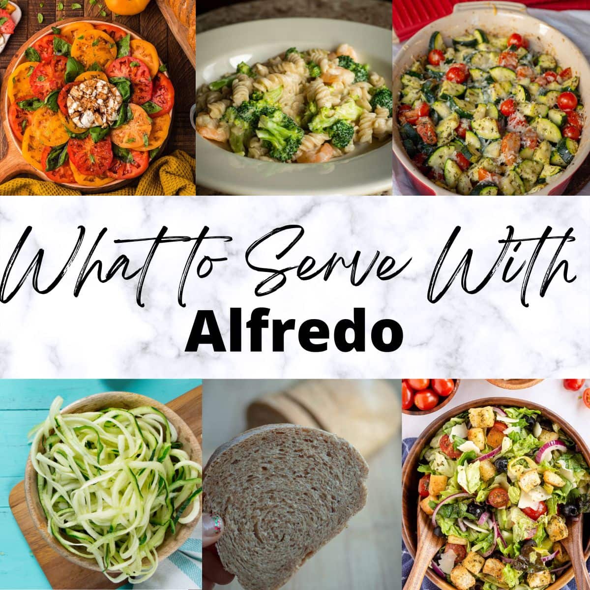 23 Perfect Sides to Serve with Alfredo (Plus Toppings!) The Nessy Kitchen