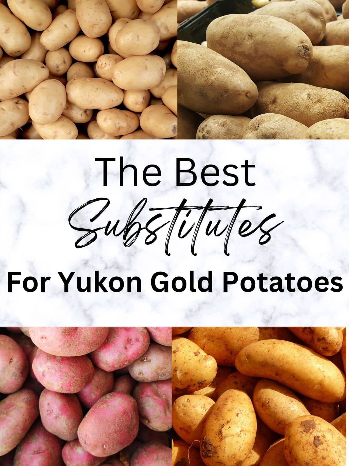 Substitute for Yukon Gold Potatoes - Pinch of Wellness