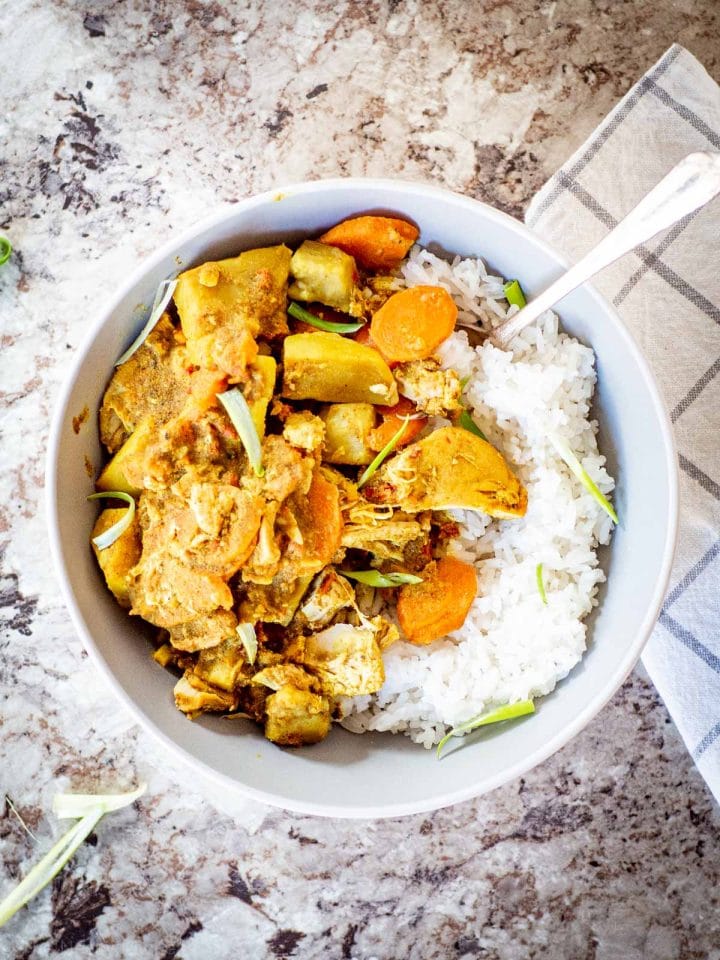 Slow Cooker Jamaican Chicken Curry The Nessy Kitchen