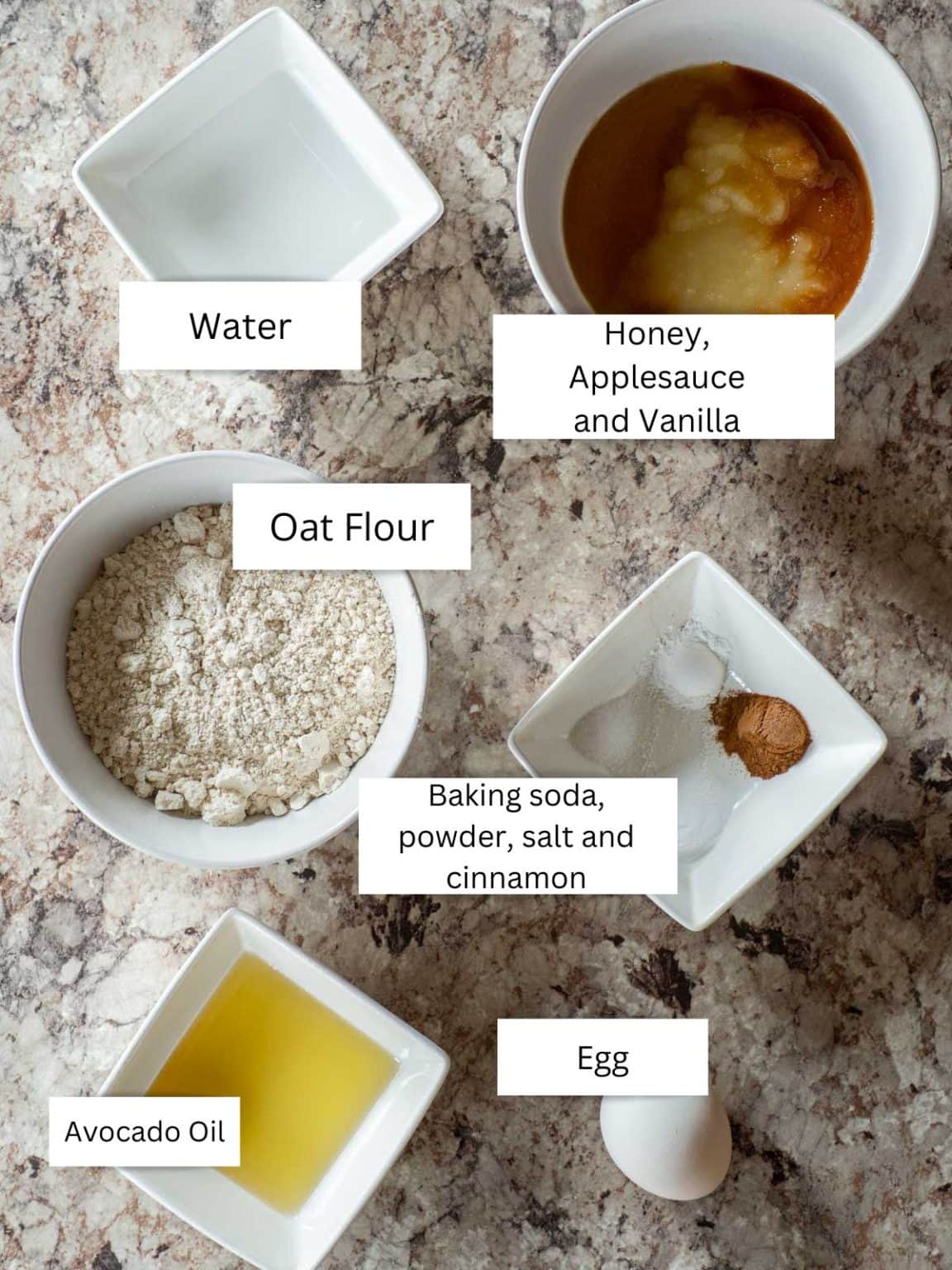 Applesauce Oat Flour Muffins The Nessy Kitchen