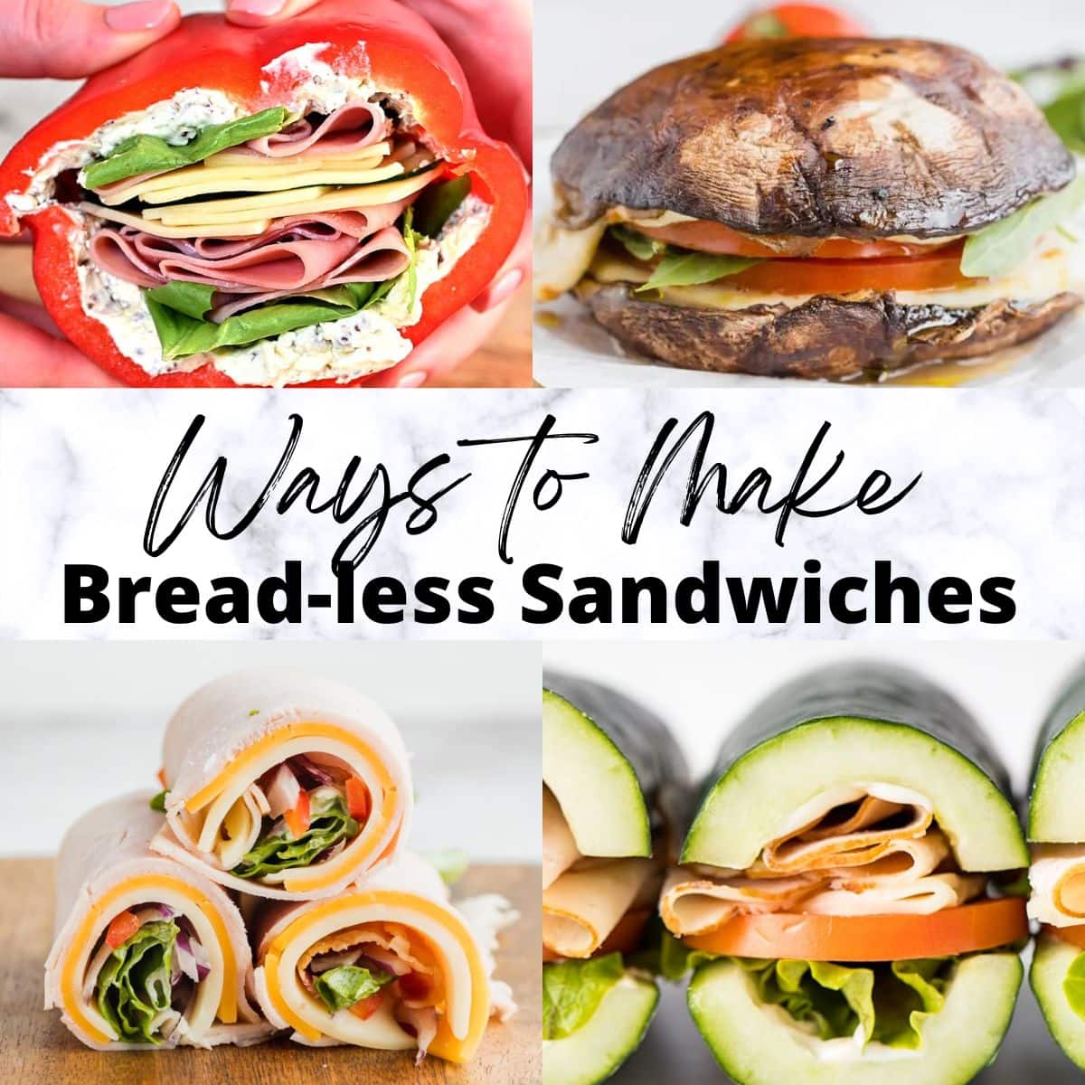How to Make Breadless Sandwiches (12 Easy Ideas) The Nessy Kitchen