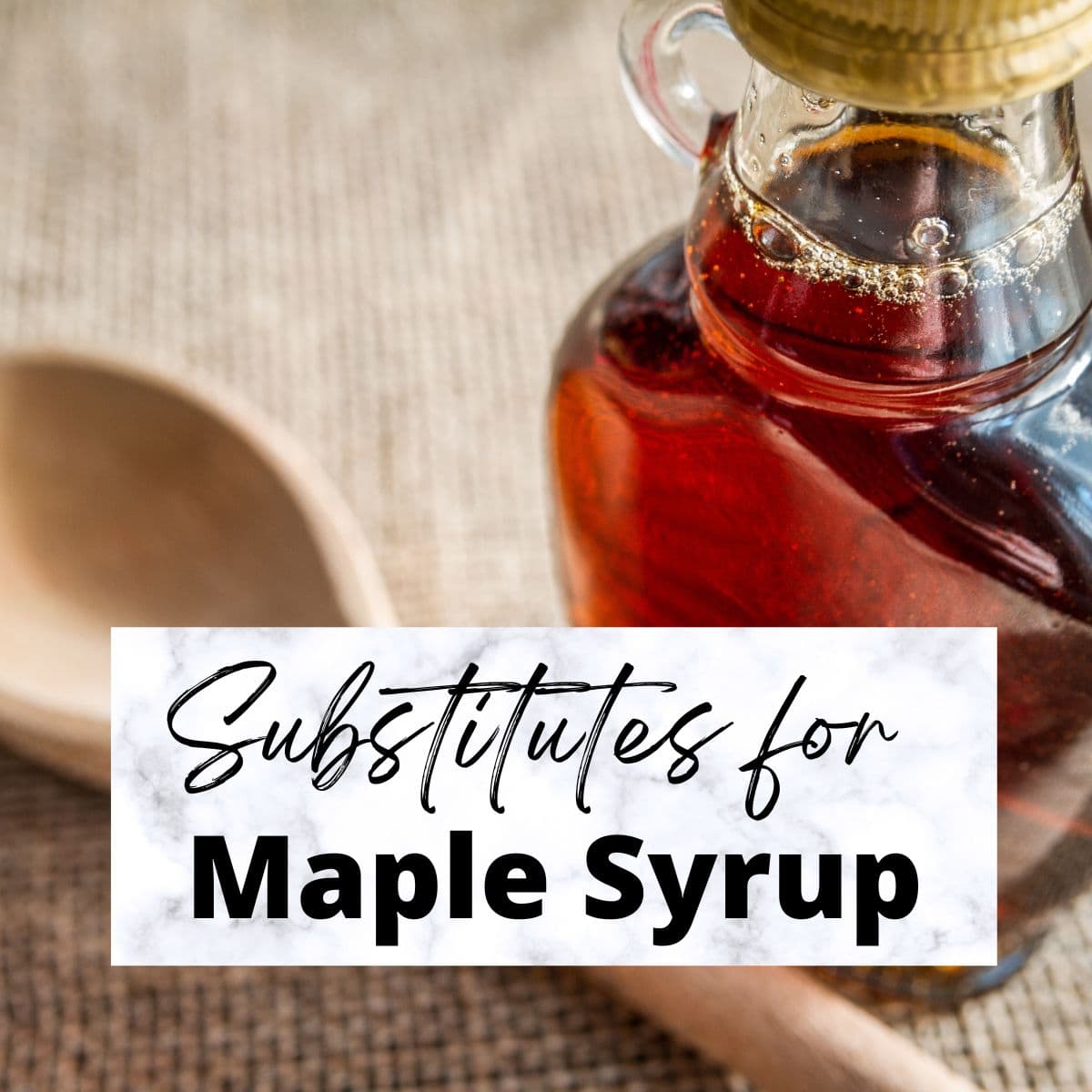 Maple Syrup Substitutes And When To Use Them The Nessy Kitchen   Maple Syrup Substitutes 