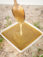 Cornstarch Gravy from Drippings - The Nessy Kitchen