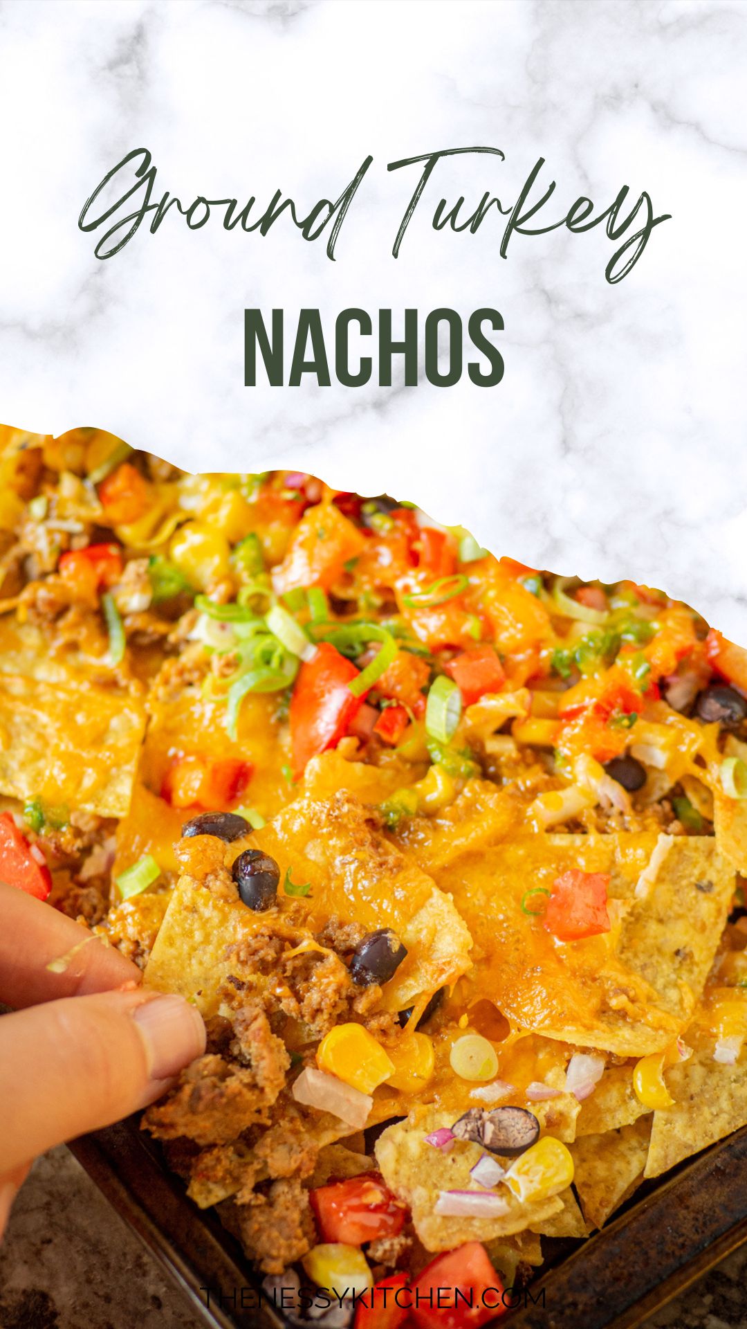 Ground Turkey Nachos - The Nessy Kitchen