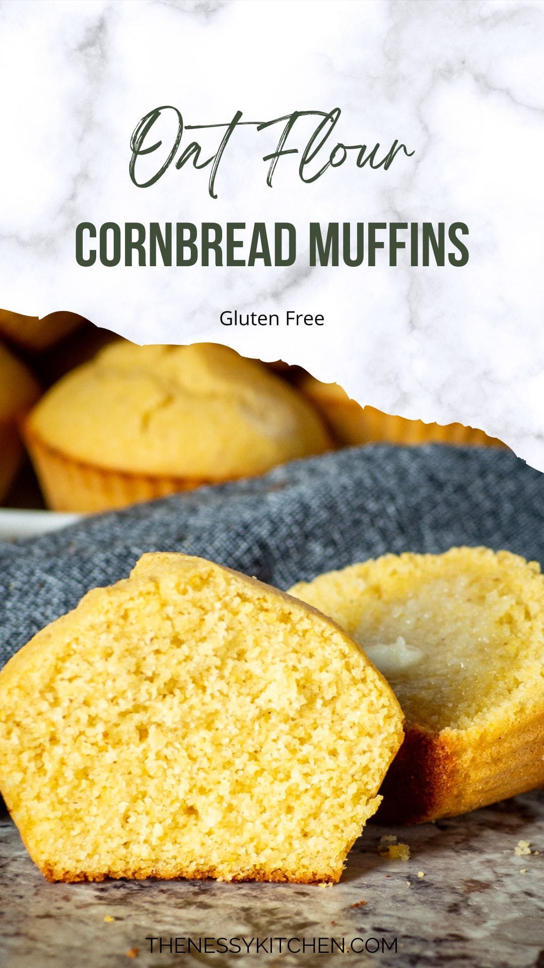 Oat Flour Cornbread Muffins The Nessy Kitchen