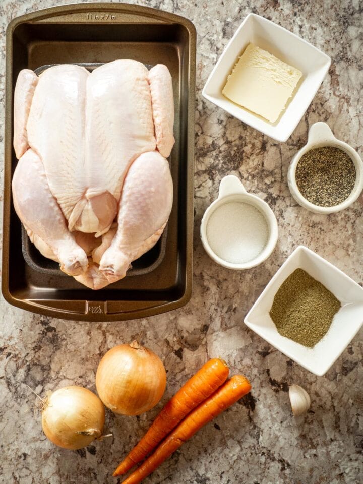 Roast Whole Chicken (Convection or Regular Oven) The Nessy Kitchen