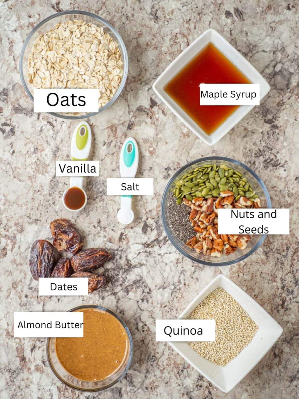 Quinoa Granola Bars The Nessy Kitchen