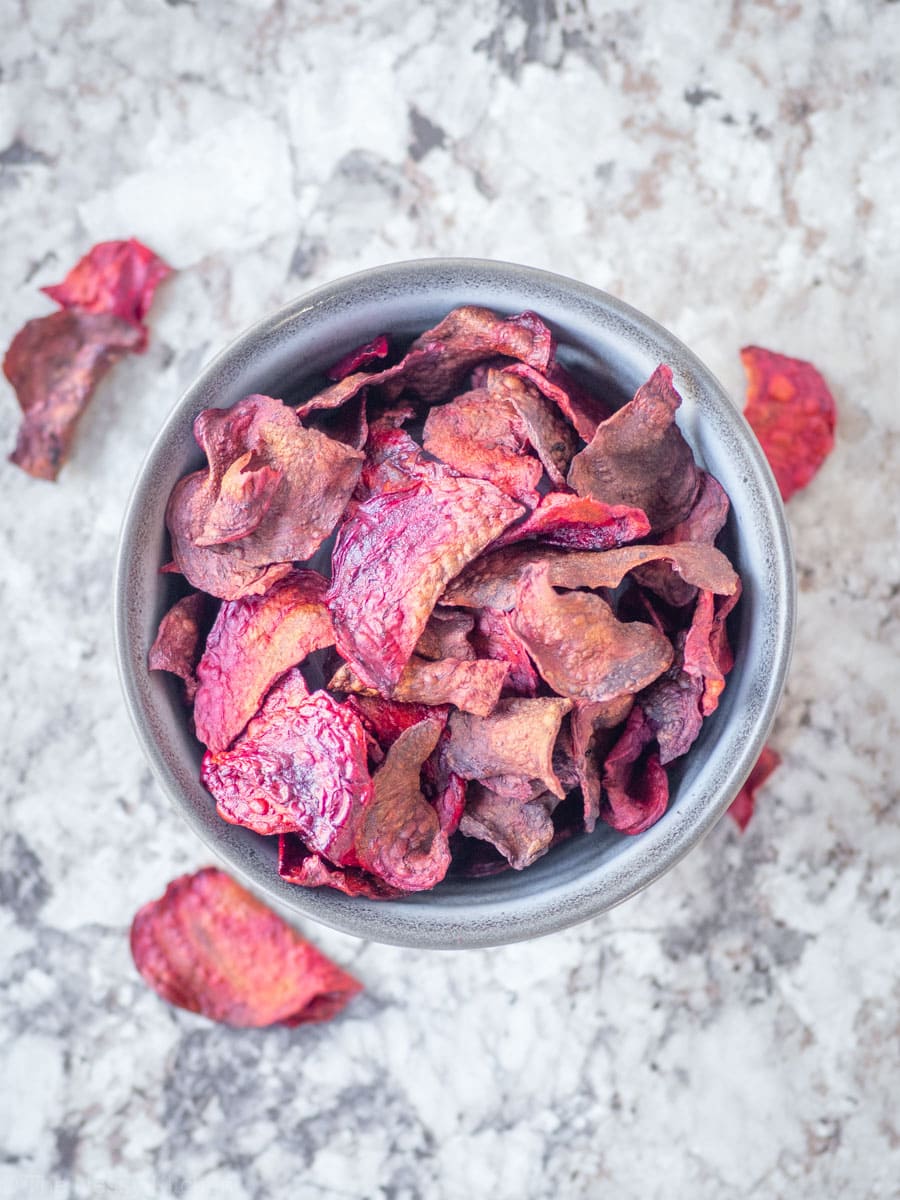 Air Fryer Beet Chips The Nessy Kitchen