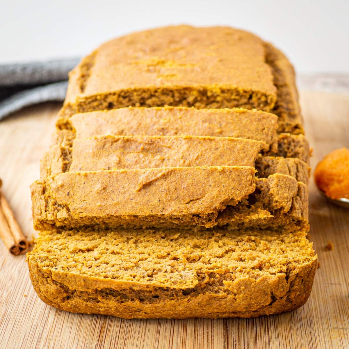 Oat Flour Pumpkin Bread